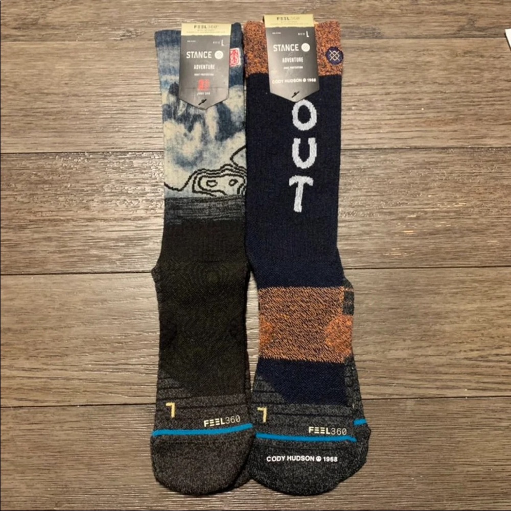 2 Pairs of Stance Adventure Socks.